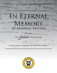 In Eternal Memory Three-Part Mixed choral sheet music cover Thumbnail